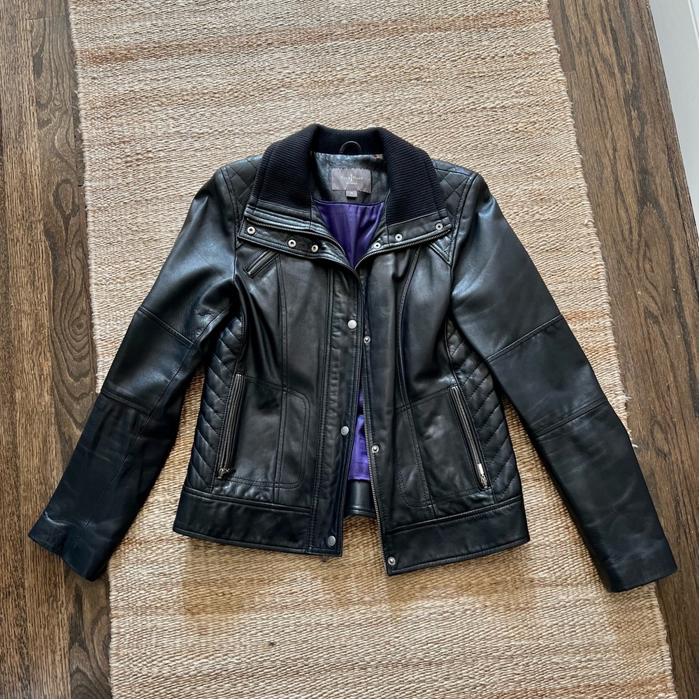 Cole Haan Leather Jacket